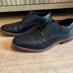 Rockport Style Purpose Plain Toe Oxford – Black Leather – Men’s 8.5
